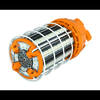 Satco Bulb, LED, 150W, 120V, 50K, Orange, Corncob, Plug 3-Prong S38975